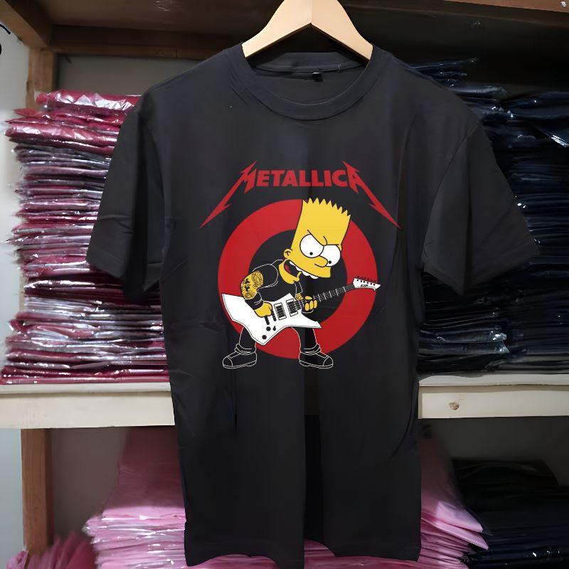 KAOS VINTAGE METALLICA THE SIMPSONS