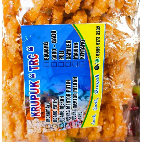 

Kerupuk Rengginang lorjuk manis / Kerupuk original / Makanan mentah / kerupuk murah