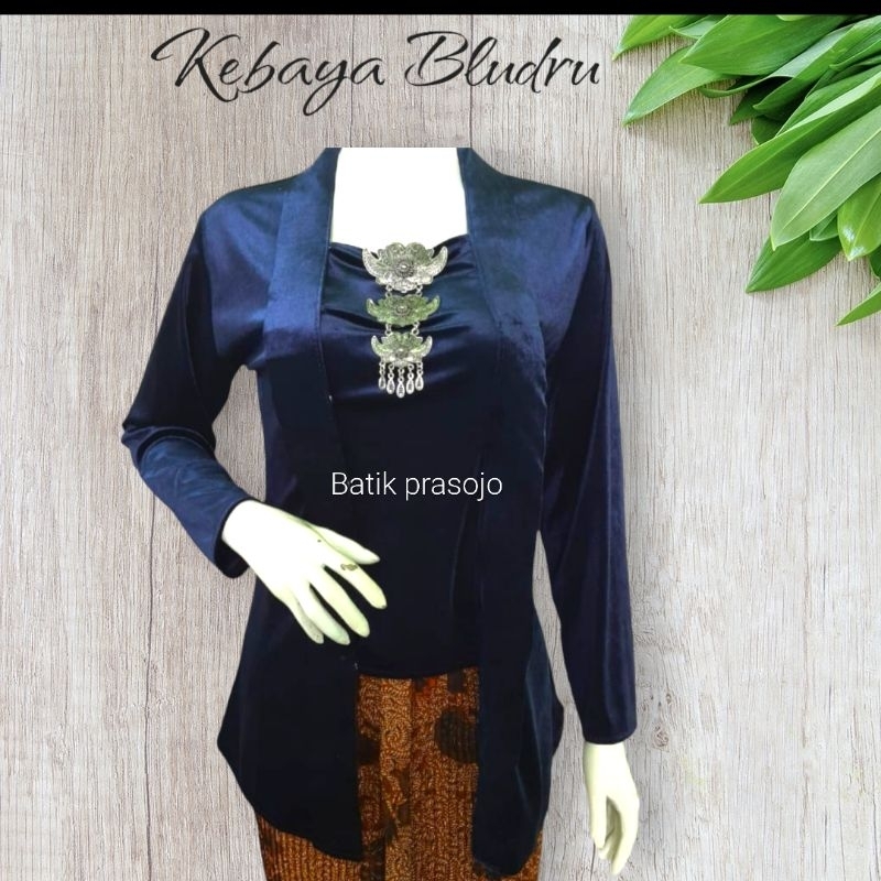 KEBAYA KUTUBARU BLUDRU HITAM