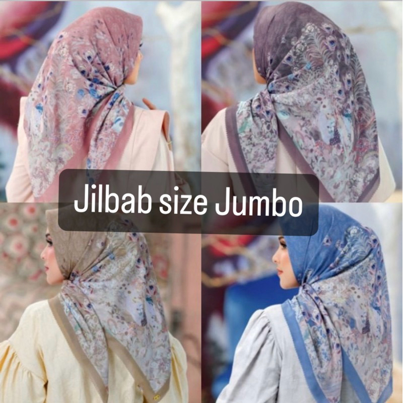 Segi Empat Buttonscarves Jilbab Syari Buttonscarves Kw