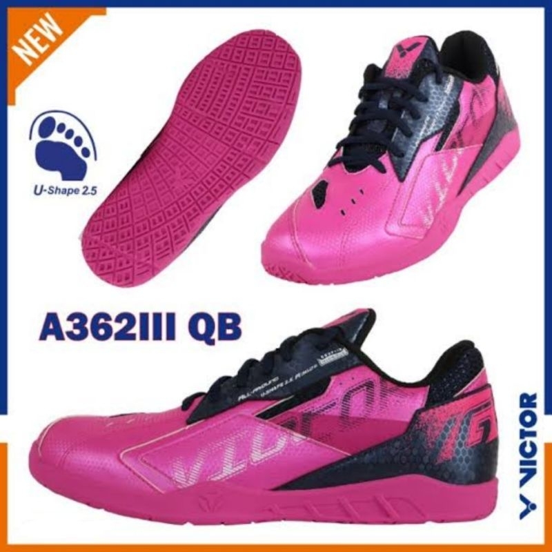 Sepatu Badminton Victor A 362 III / A362 III / A-362III Original