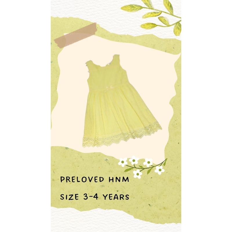 preloved dress h n m