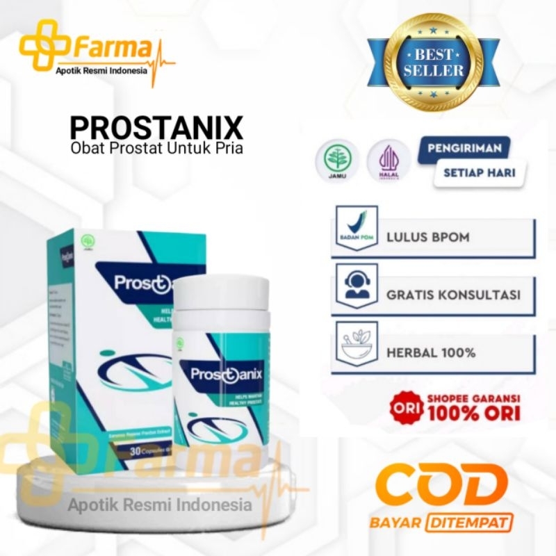 COD OBAT PROSTANIX HERBAL RESMI BPOM 100% ASLI ORIGINAL - PROSTANIX OBAT PROSTAT HERBAL UNTUK KESEHA