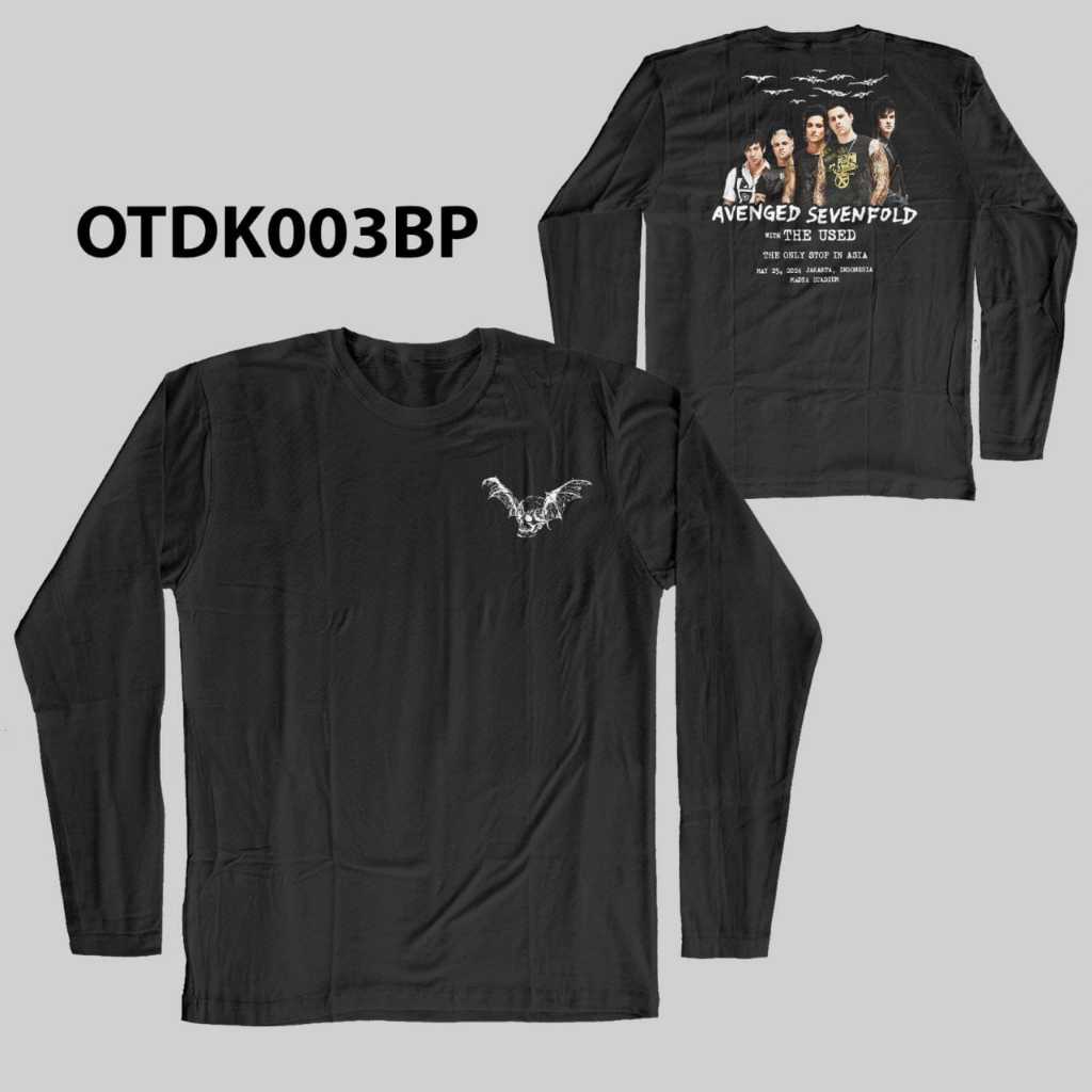 Kaos Band Avenged Lengan Panjang Avenged Sevenfold A7X