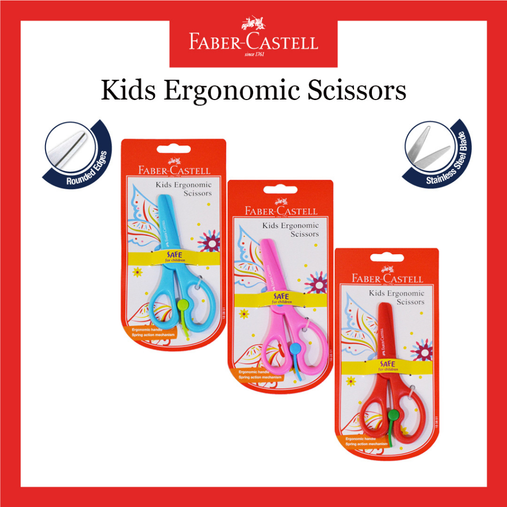 

GUNTING / SCISSORS FABER CASTELL ERGONOMIC