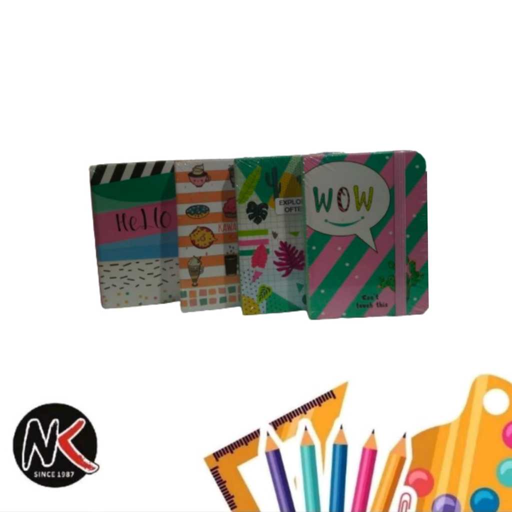 

NoteBook A7 06NC-70/0614 Karakter Lucu/Buku Memo A7 Karakter
