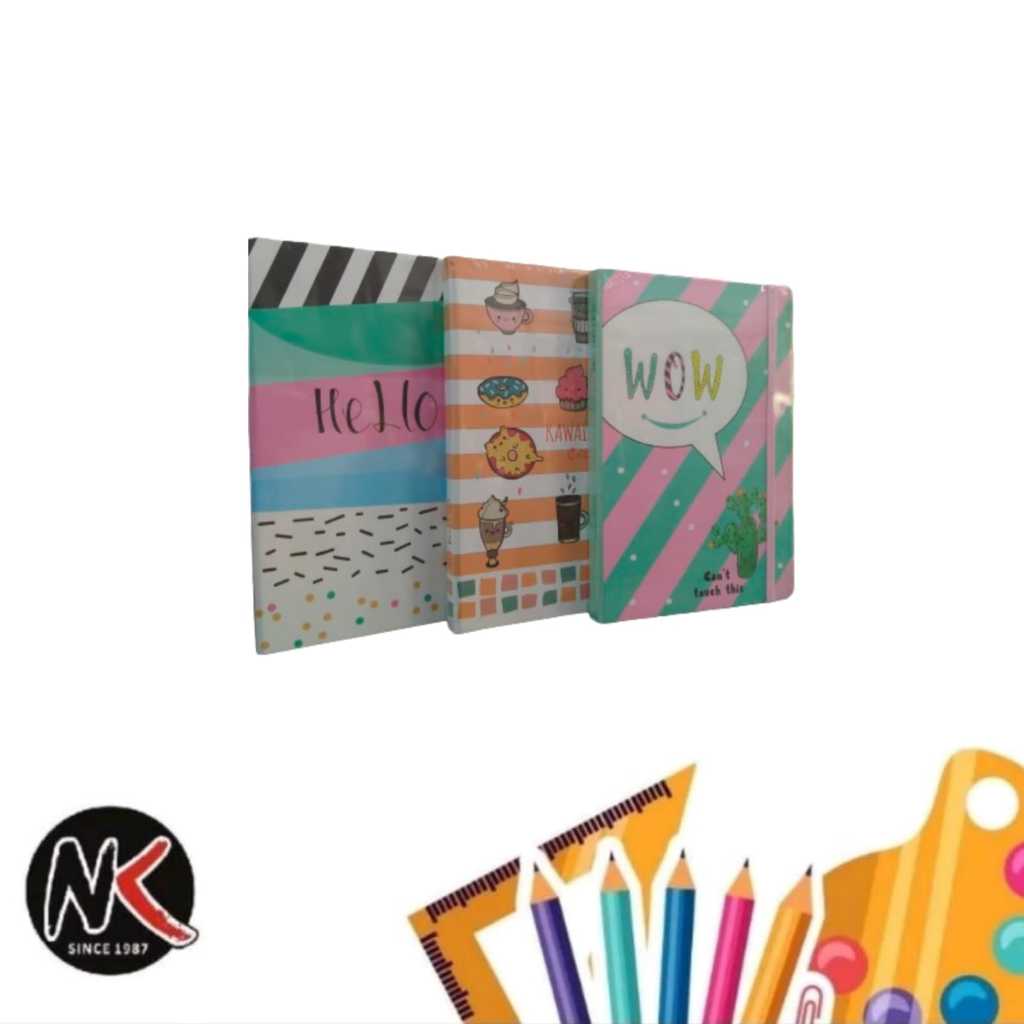 

NoteBook A5 NC-50/0614 Karakter Lucu/Buku Memo Karakter A5