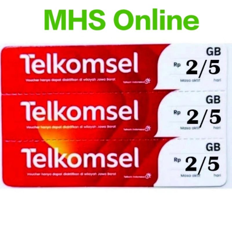 Voucher Gosok Telkomsel 2GB