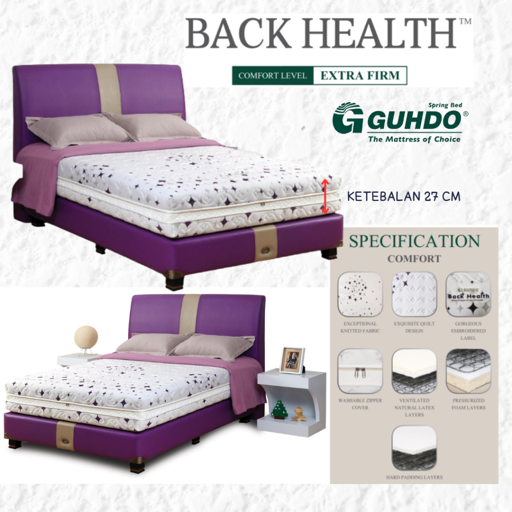 SPRING BED GUHDO BACK HEALTH VENETIAN STYLE (MATRAS SAJA) - Springbed Semarang