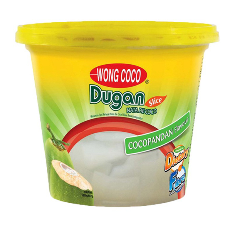 

WONG COCO Dugan Nata De Coco Rasa Cocopandan Bucket 1 kg