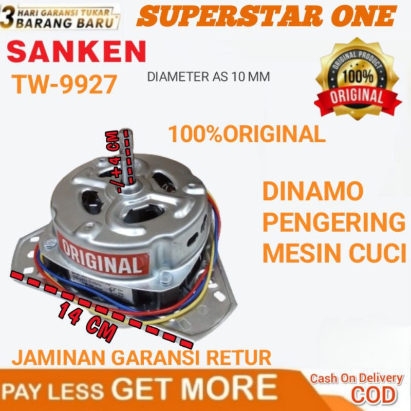 Dinamo Pengering Mesin Cuci Sanken TW-9927