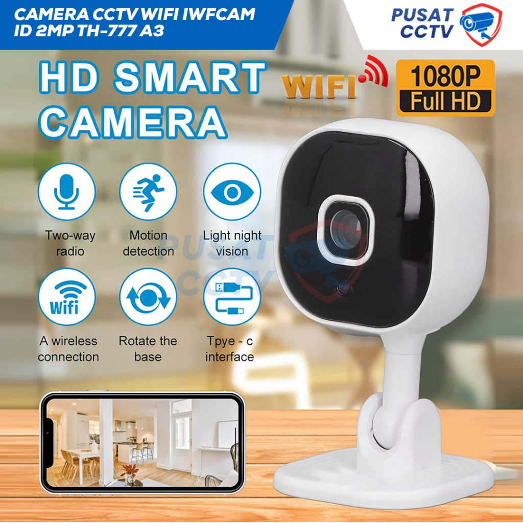 CCTV WIFI CAMERA INDOOR 2MP || CCTV WIFI MINI INDOOR