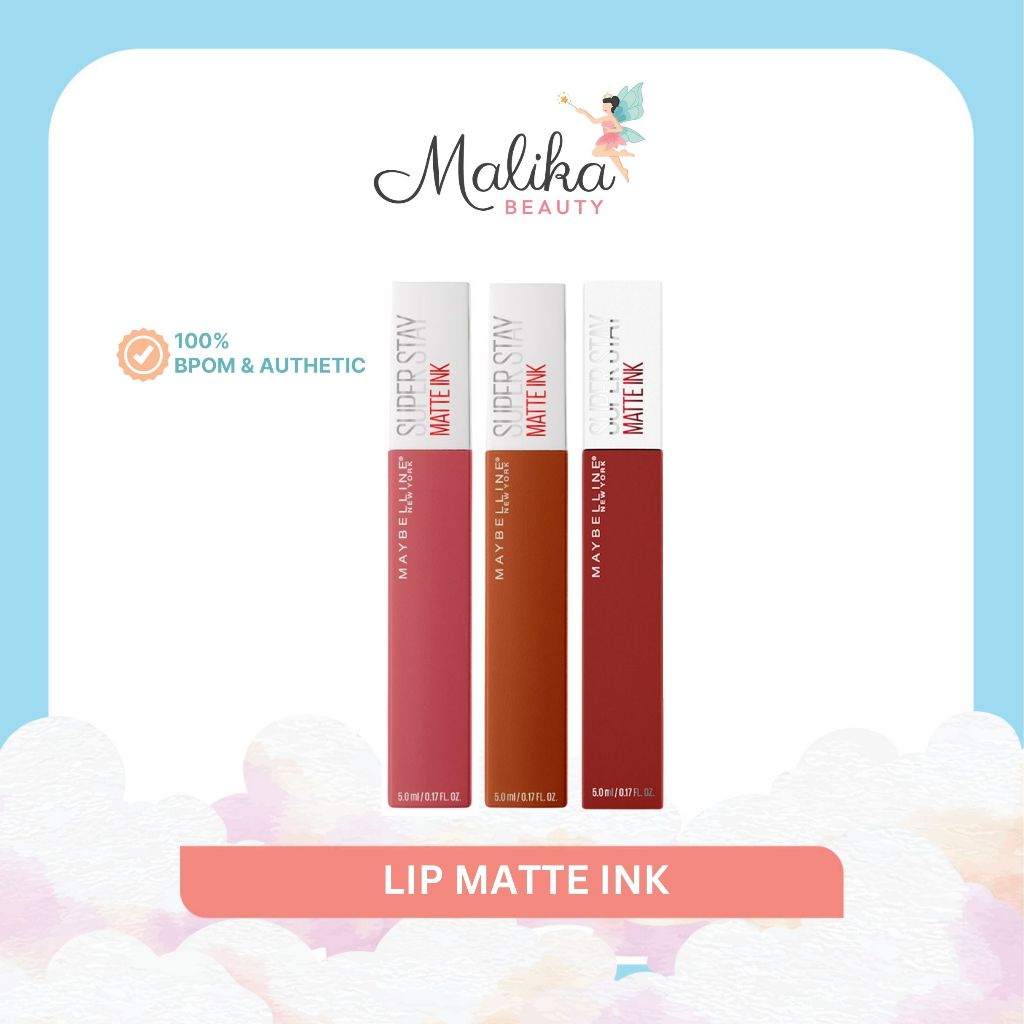 Malika Beauty | MAYBELLINE Lip Matte Ink | Maybelline Superstay Matte Ink | Lipcream | Lip Cream May