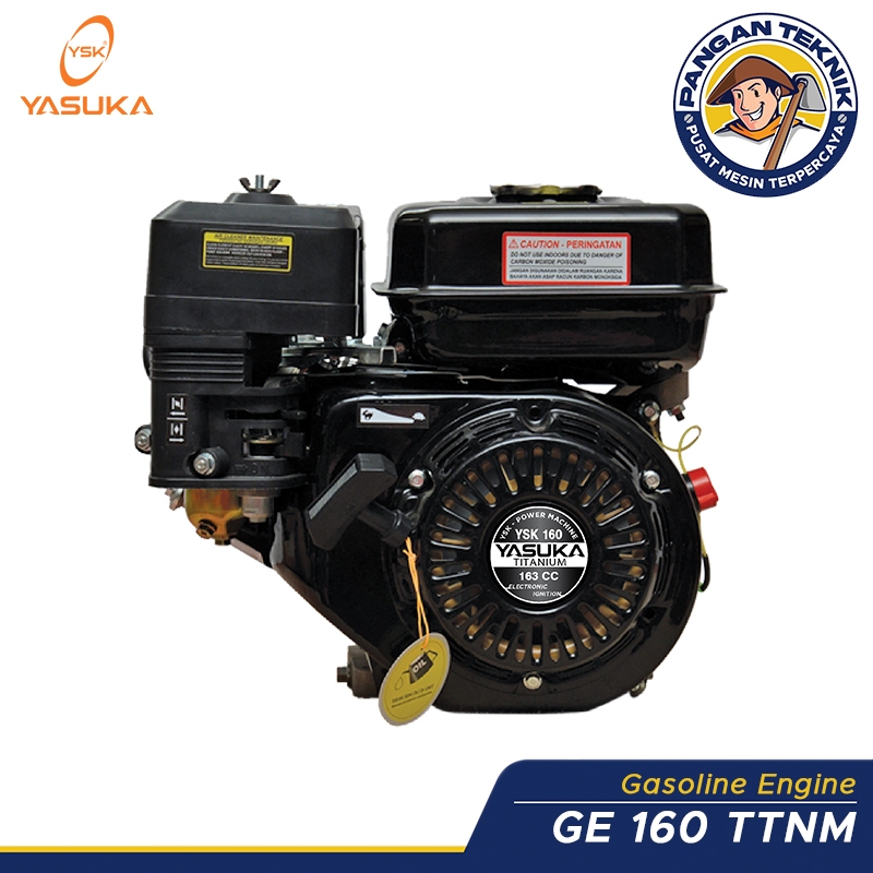 Promo Mesin Penggerak Bensin Yasuka Gx 160 Titanium Mesin Ketinting