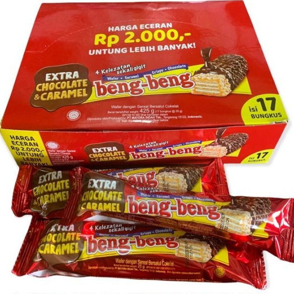 

Beng Beng Chocolate Crisp Wafer 17 Pcs x 25gr