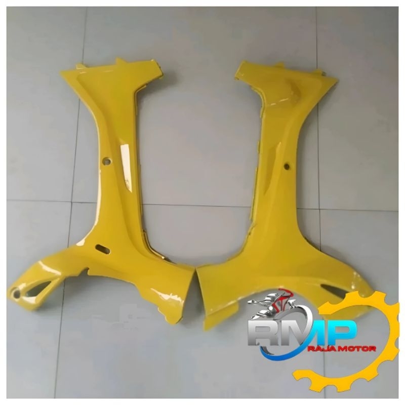 COVER DEK SAYAP DALAM DEPAN YAMAHA FIZ R VEGA R LAMA WARNA KUNING