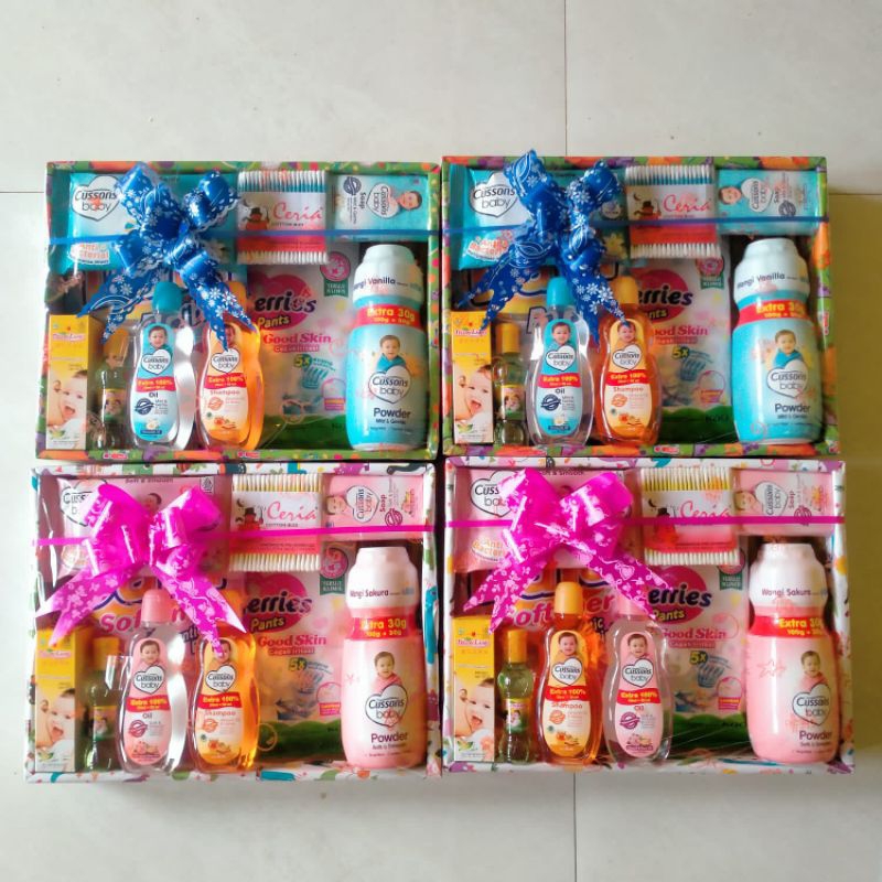 Paket sabun cussons/parsel bayi murah/baby gif set