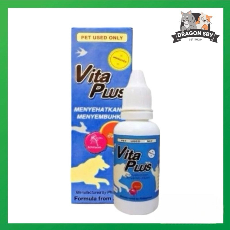 

Navi_Lezatoz Vitaplus Vitamin Kucing Anjing Kelinci 30Ml