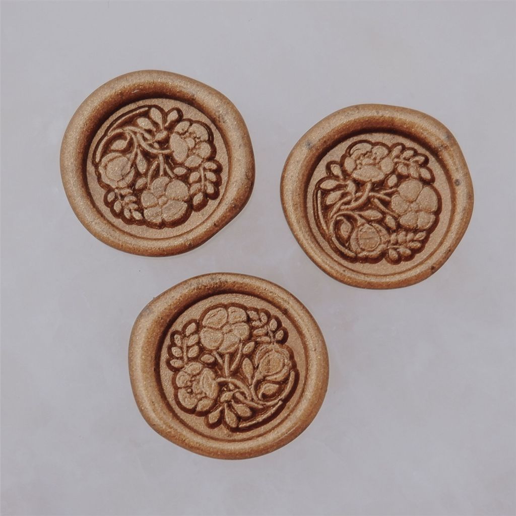

Flower Wax Seal Mini Vintage