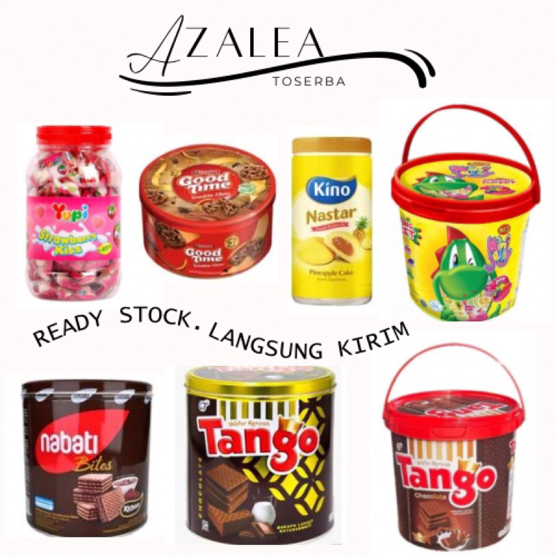 

jajan kaleng nabati, tanggo,yupi, kino, jelly inaco jatim