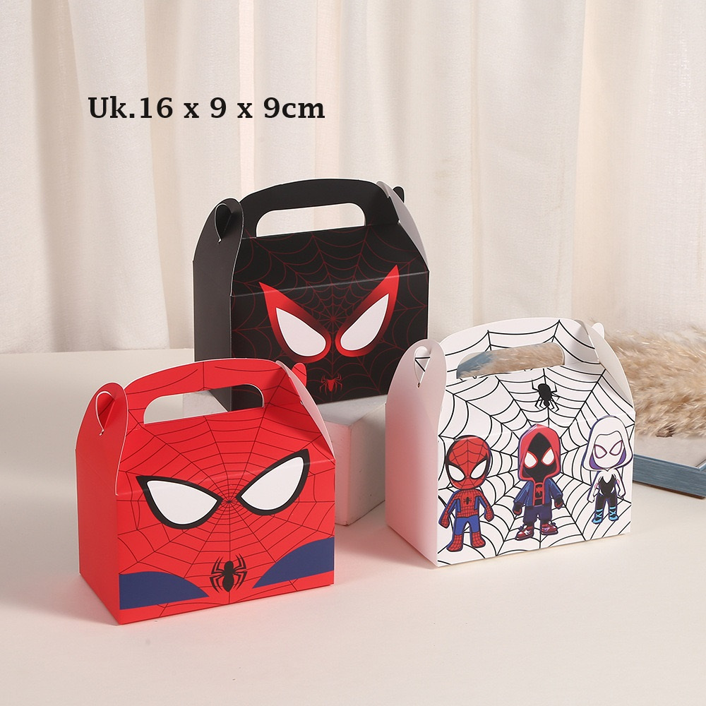 

Box Kue Spiderman / Box Hampers / Box snack / Box Souvenir