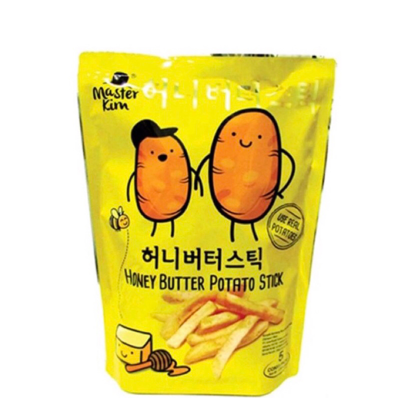 

MASTER KIM POTATO MASTERKIM SNACK SALTED POTATO STICK / HOT & SPICY / HONEY BUTTER POTATO
