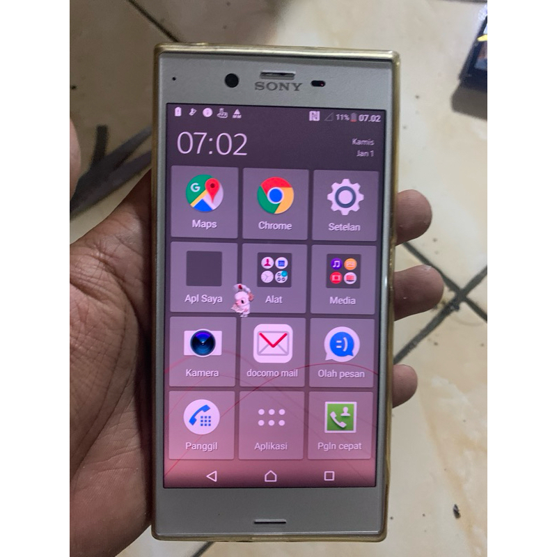 sony xzs minus sinyal