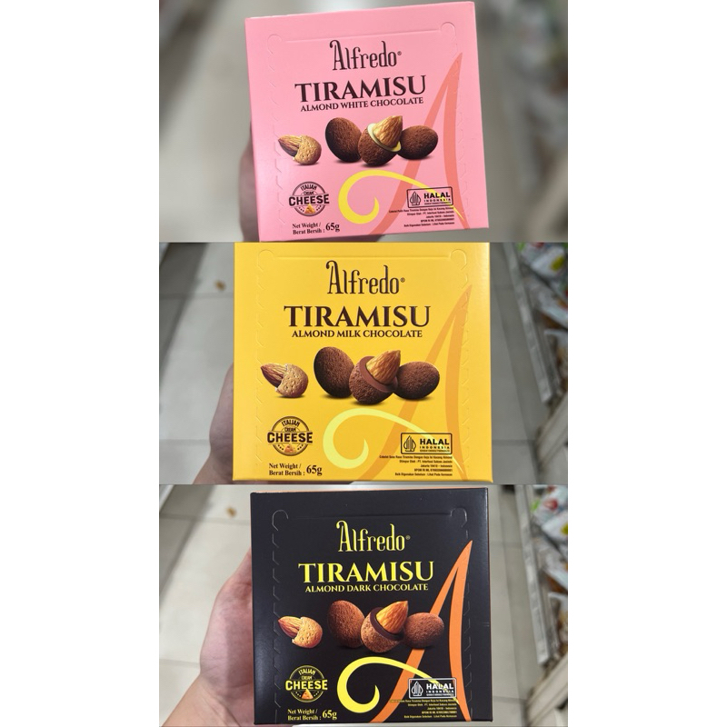 

ALFREDO TIRAMISU CHOCOLATE 65GRAM ALL VARIANT