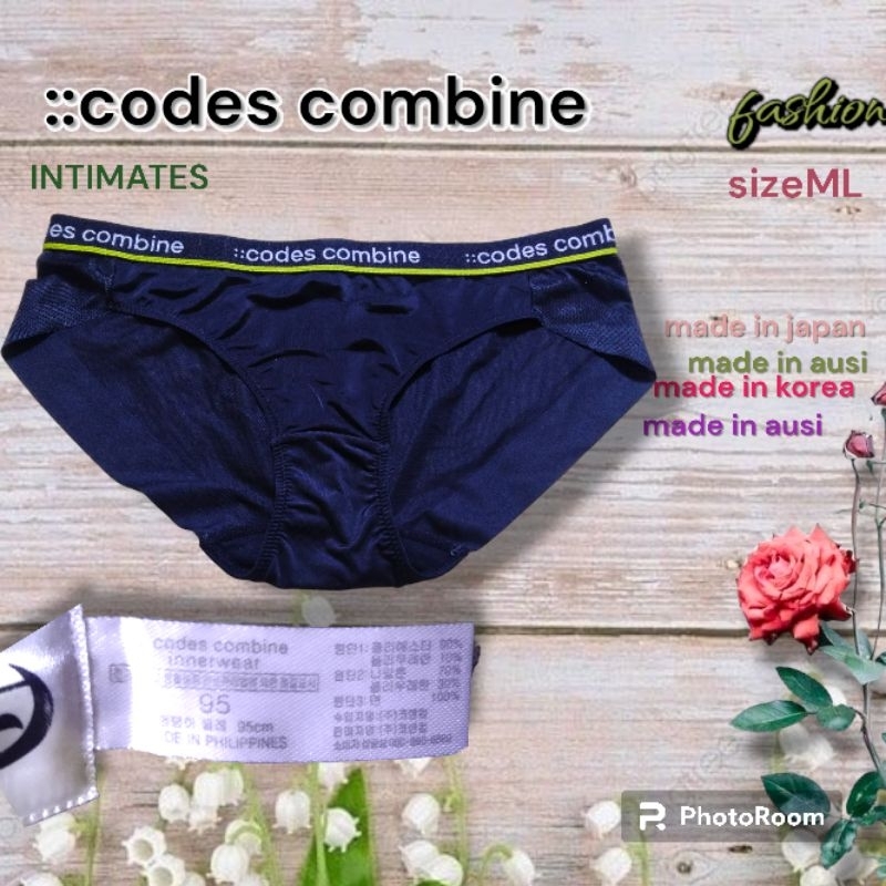Panty / cd codes combine