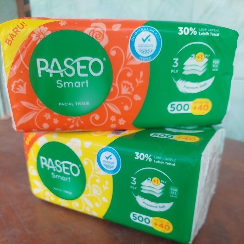 [PATI, JATENG] TISSUE PASEO SMART 500+40 PLY/LEMBAR