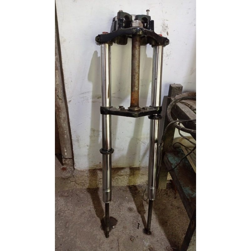Sok Skok Shock Absorber Depan Honda MP Megapro Primus Tanpa Bottom Original Bekas Copotan Motor Seco