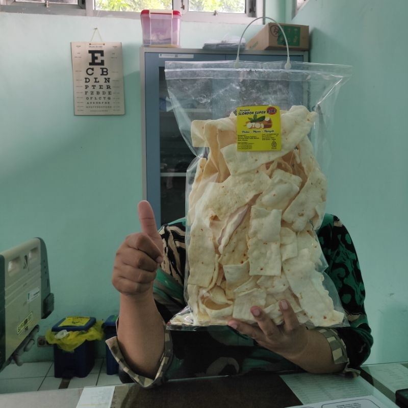 

Kerupuk slondok Ngancar kediri