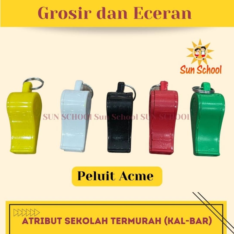 

Pluit Acme Pramuka Merah/ Hijau/ Kuning / Hitam / Putih