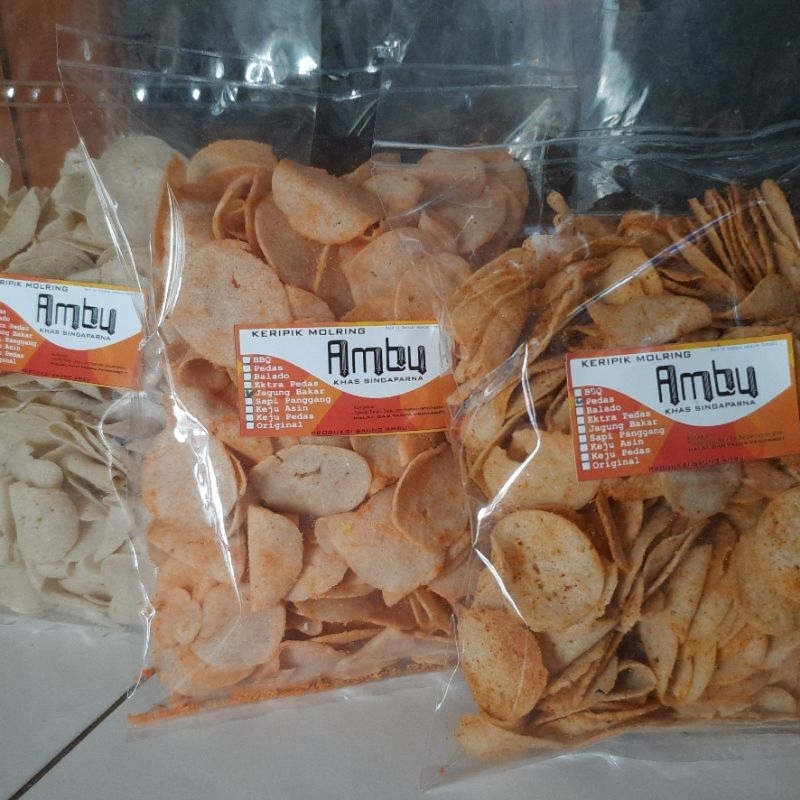 

Keripik Molring Ambu Khas Singaparna Tasikmalaya