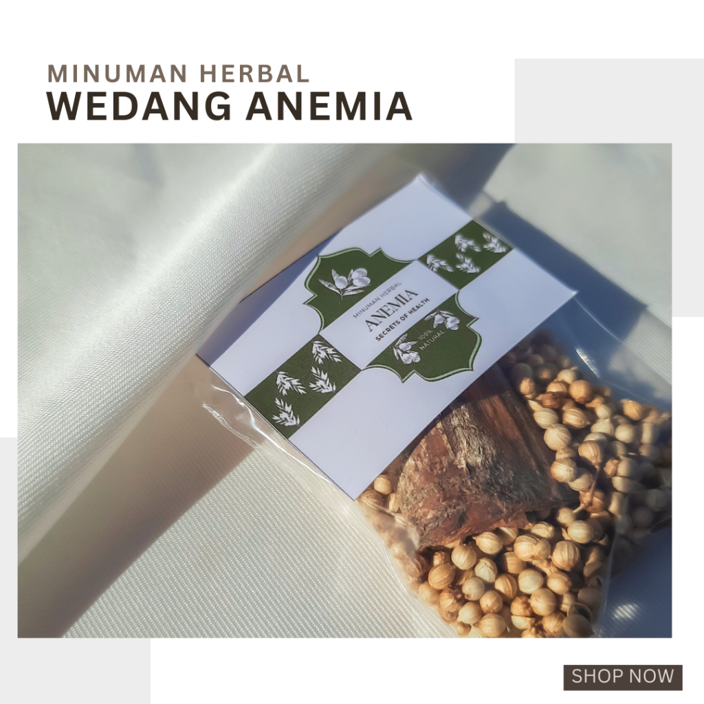 

Wedang Anemia Minuman Herbal 9 Gram