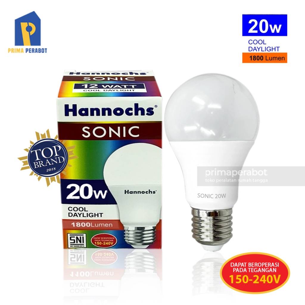 Lampu LED Hannoch Sonic 20 Watt