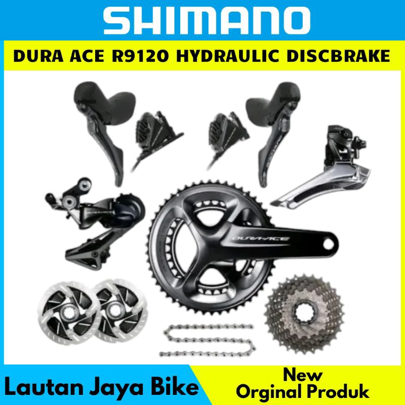 groupset shimano duraace R9120 Hydraulic disc Brake+ BB