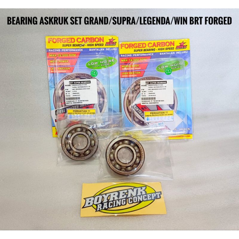 BEARING KRUK AS BRT GRAND / LEGENDA / SUPRA / WIN (6304) - BOYRENK RACING