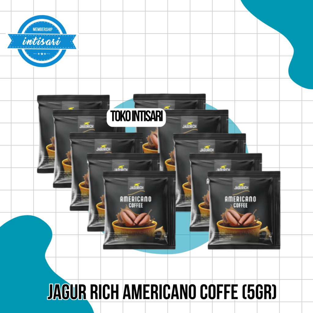 

Jagur Rich Americano Coffee Sachet ( PACK )