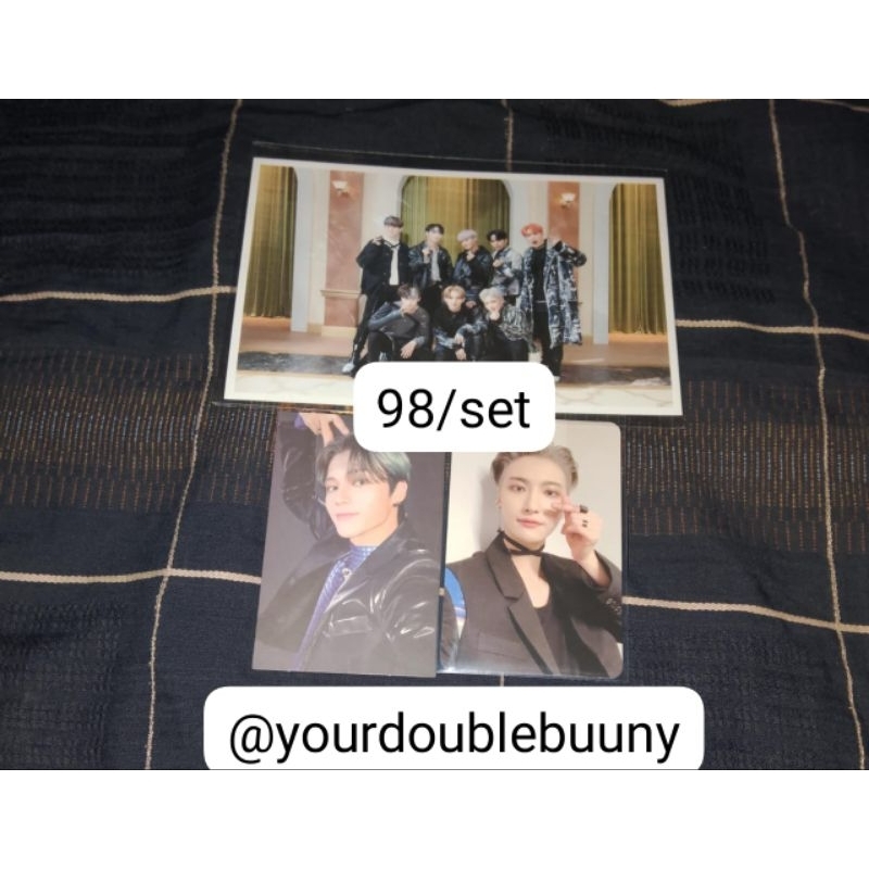 set pc + postcard ateez