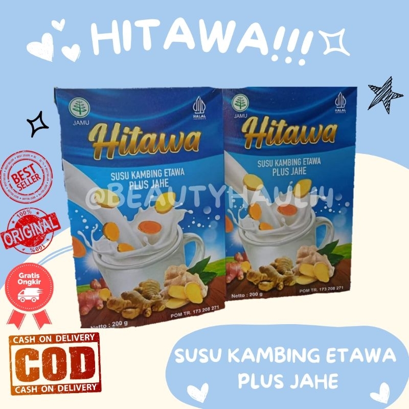 

( FREE GIFT ) Susu Kambing Etawa Plus Herbal Jahe Kunyit Temulawak // Susu Kesehatan // Susu Tulang