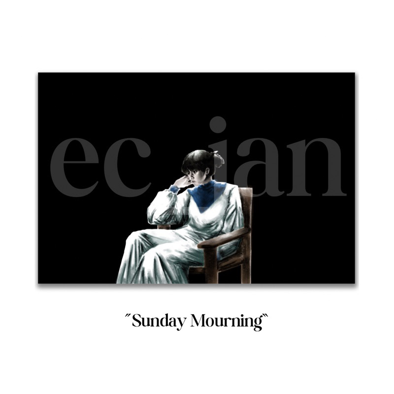 

[ec_jan] Art Print "Sunday Mourning" Original Art