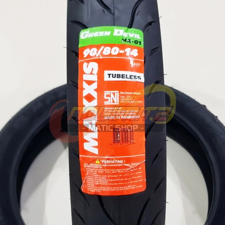 Ban Maxxis Green Devil 90/80 - 14