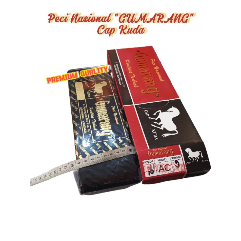 Peci GUMARANG Premium Nasional Tinggi 9cm