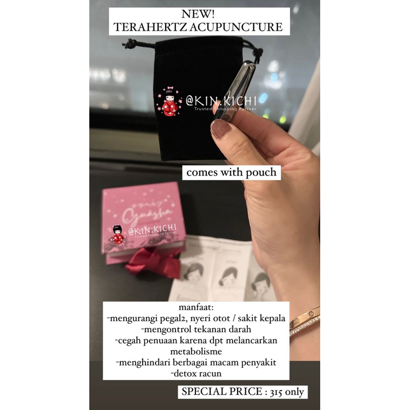 

READY TERAHERTZ ACCUPUNTURE 100 % ORIGINAL FROM JAPAN