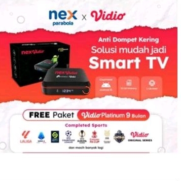 Matrix Android TV Box Nex Vidio Smart TV Nex Parabola