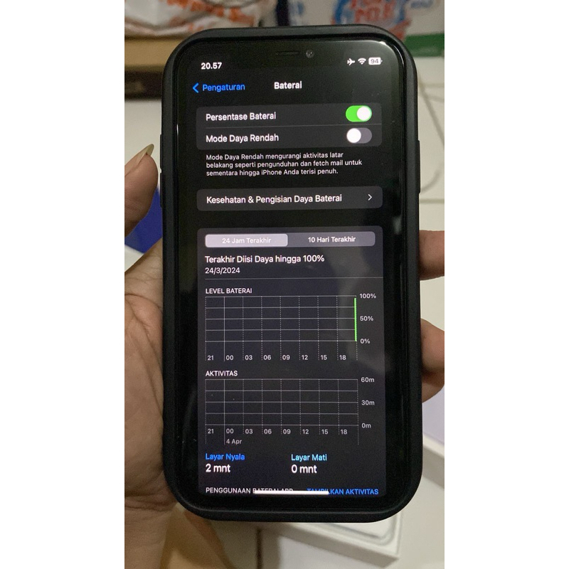 Iphone 11 ORIGINAL 64 gb purple free new case