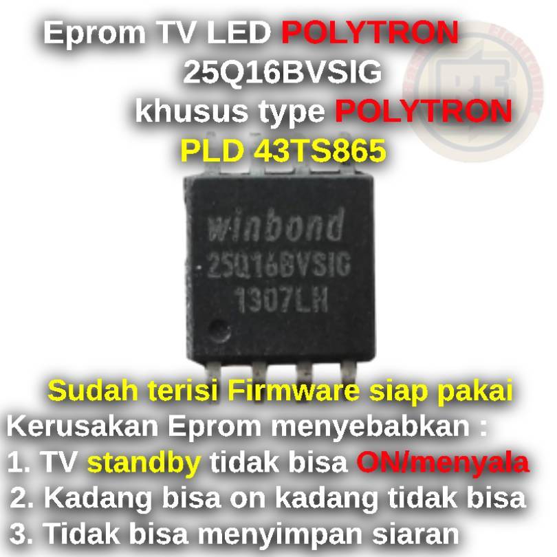 Ic Eprom Firmware TV POLYTRON PLD 43TS865