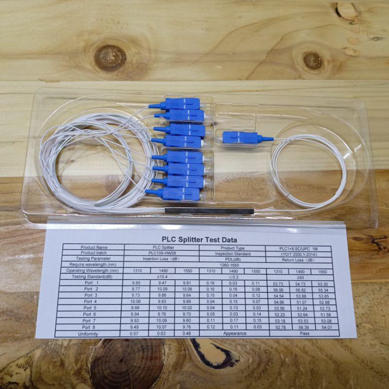 SPLITTER 1:8 SC UPC /passive splitter 1:8