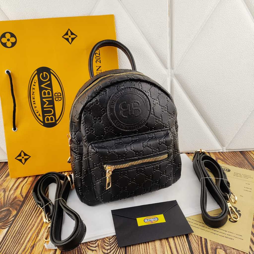 BAMBEG - Tas Ransel Wanita mini Tas Backpack Cewek Tas Ransel Korea Tas Wanita Terbaru - Freya Backp